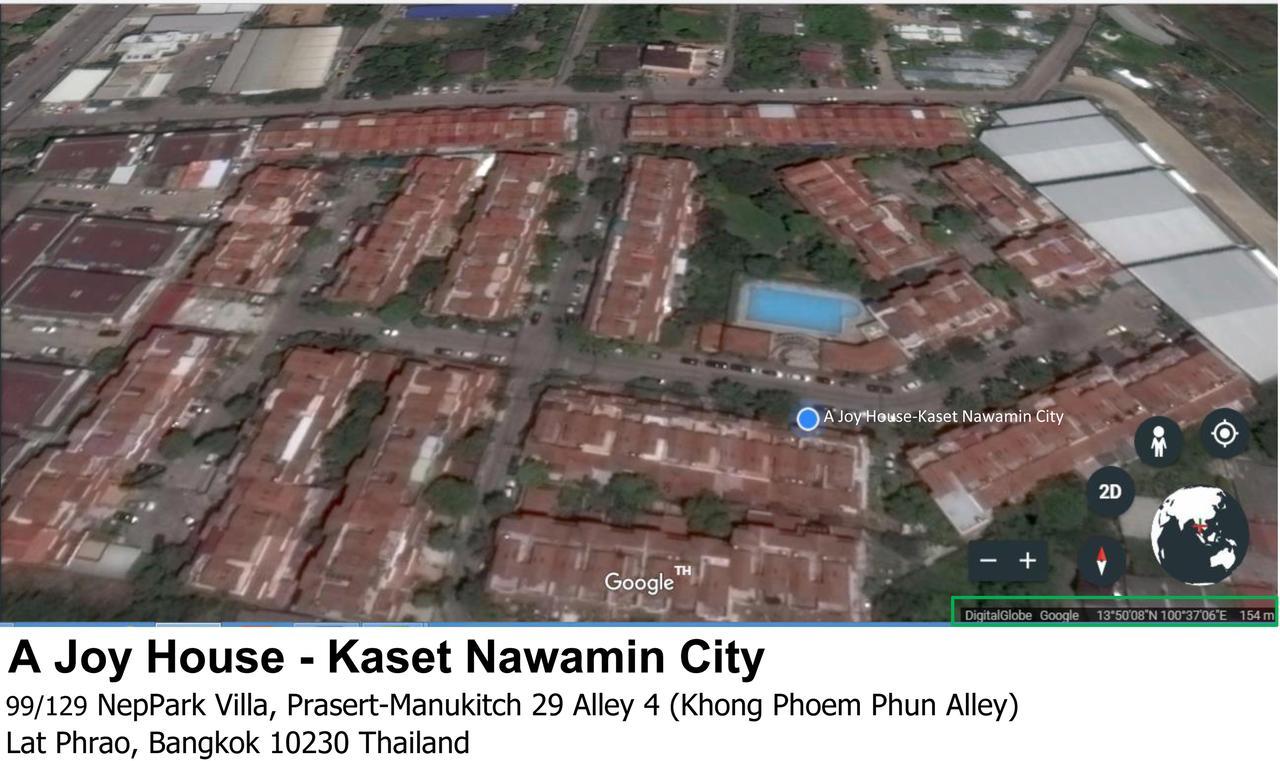 A Joy House - Kaset Nawamin City Bangkok Exterior photo